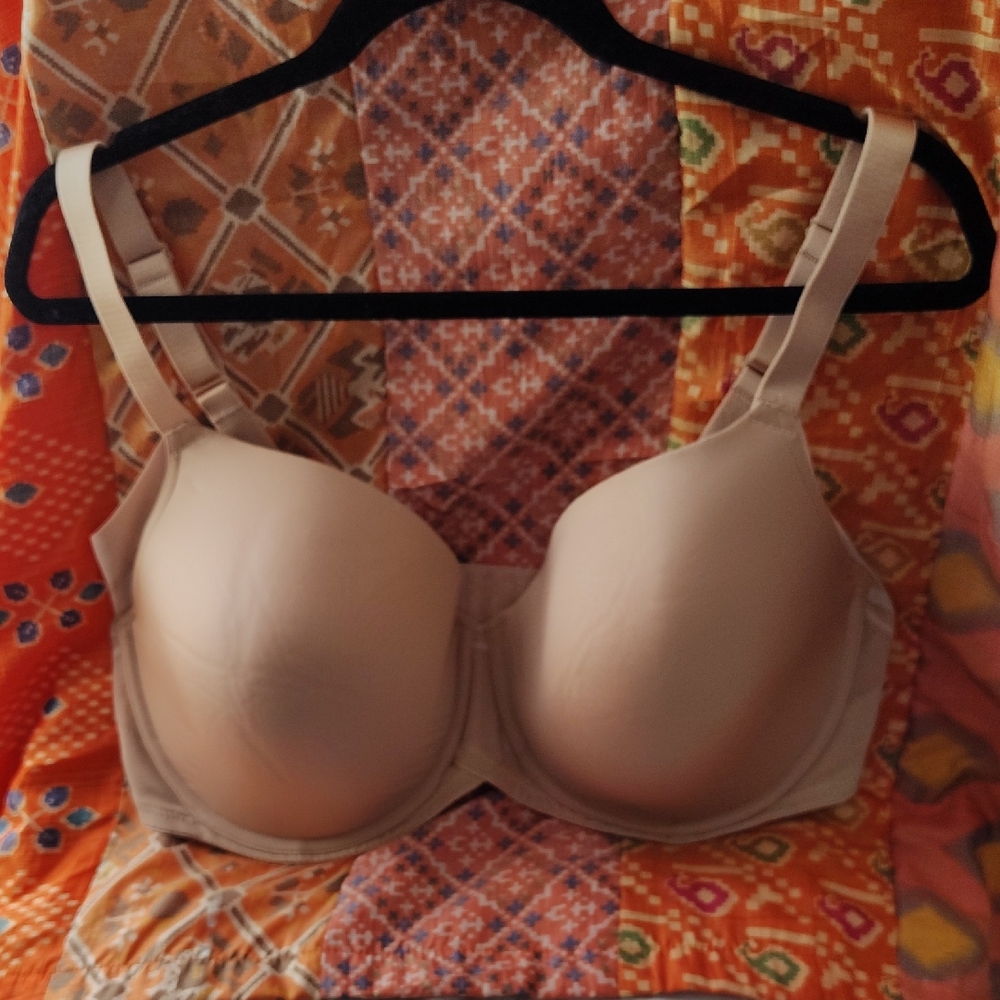 Paramour Cream Full-Coverage Bra